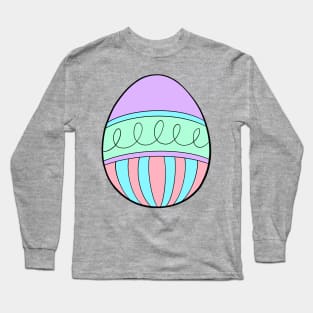 Striped Supreme Easter Egg Long Sleeve T-Shirt